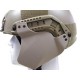 ACM Protective side covers for helmets - Foliage